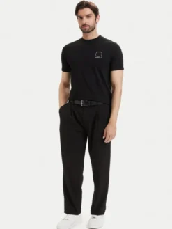 KARL LAGERFELD T-Shirt 755026 563224 Czarny Regular Fit