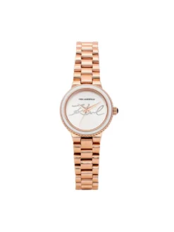 KARL LAGERFELD Zegarek R0553104507 Różowe złoto