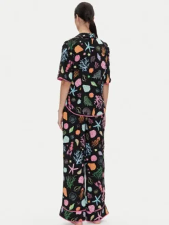 Kate Spade Piżama KSI92748 Czarny Regular Fit