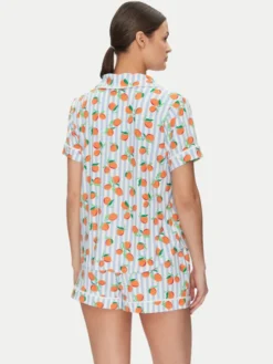 Kate Spade Piżama KSI12736 Niebieski Regular Fit