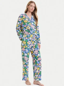 Kate Spade Piżama KSI82756 Niebieski Relaxed Fit