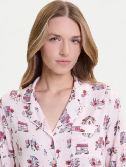 Kate Spade Piżama KSI82756 Różowy Relaxed Fit