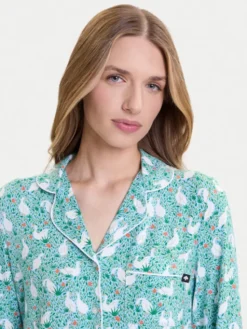 Kate Spade Piżama KSI82756 Zielony Relaxed Fit