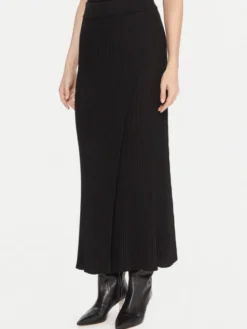 Kontatto Spódnica maxi 3M0955C Czarny Regular Fit