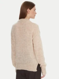 Kontatto Sweter 3M0915C Beżowy Regular Fit