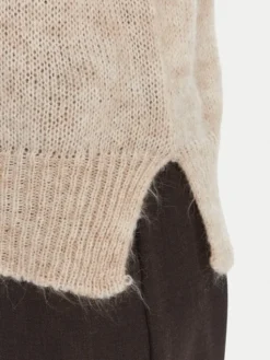 Kontatto Sweter 3M0915C Beżowy Regular Fit