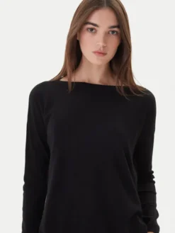 Kontatto Sweter 3M0800C Czarny Regular Fit