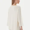 Kontatto Sweter 3M0801C Kremowy Regular Fit