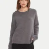 Kontatto Sweter 3M0863C Szary Relaxed Fit