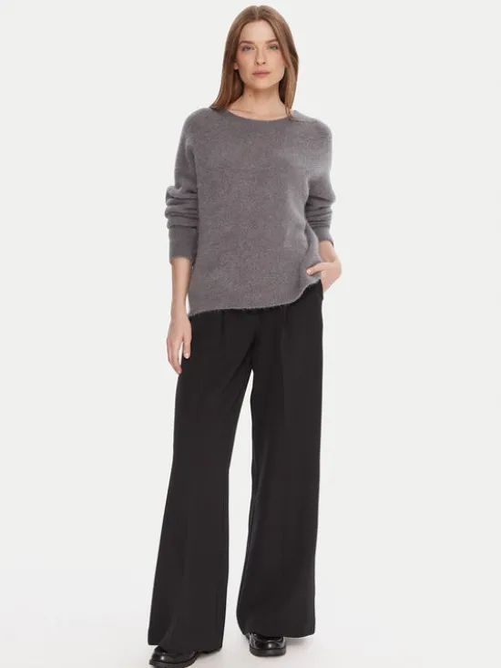 Kontatto Sweter 3M0863C Szary Relaxed Fit