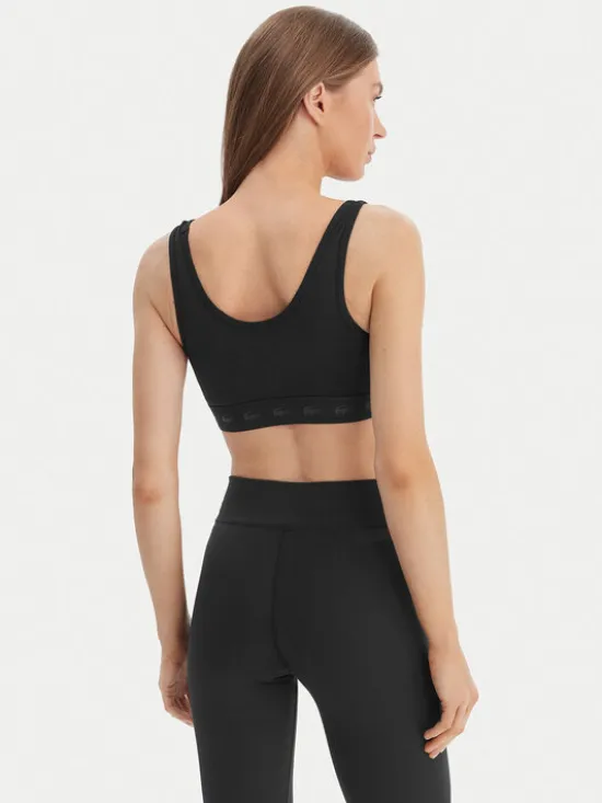 Lacoste Biustonosz sportowy IF0133 Czarny