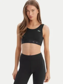 Lacoste Biustonosz sportowy IF0133 Czarny