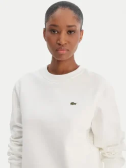 Lacoste Bluza SF5270 Écru Regular Fit