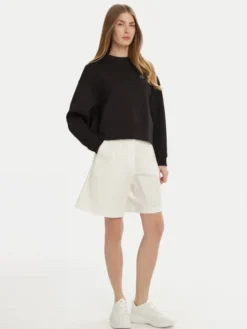 Lacoste Bluza SF5614 Czarny Oversize
