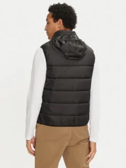 Lacoste Kamizelka BH6761 Czarny Regular Fit