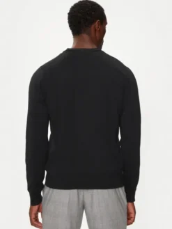 Lacoste Kardigan AH5665 Czarny Regular Fit