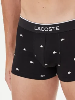 Lacoste Komplet bokserek 5H1299 Czarny