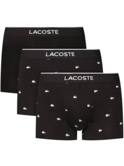 Lacoste Komplet bokserek 5H1299 Czarny