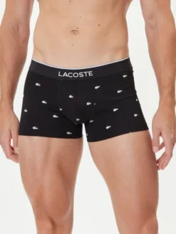 Lacoste Komplet bokserek 5H1299 Czarny