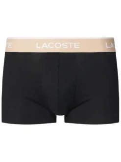 Lacoste Komplet bokserek 5H1297 Czarny Regular Fit