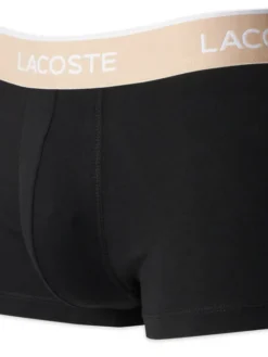 Lacoste Komplet bokserek 5H1297 Czarny Regular Fit