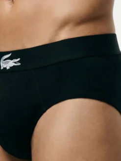 Lacoste Komplet slipów 8H7761 Czarny