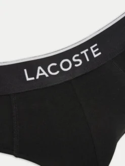 Lacoste Komplet slipów 8H1293 Czarny