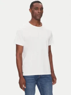 Lacoste Komplet t-shirtów TH9010 Biały Regular Fit