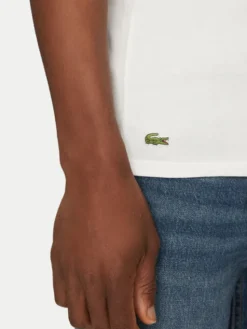 Lacoste Komplet t-shirtów TH9008 Biały Slim Fit