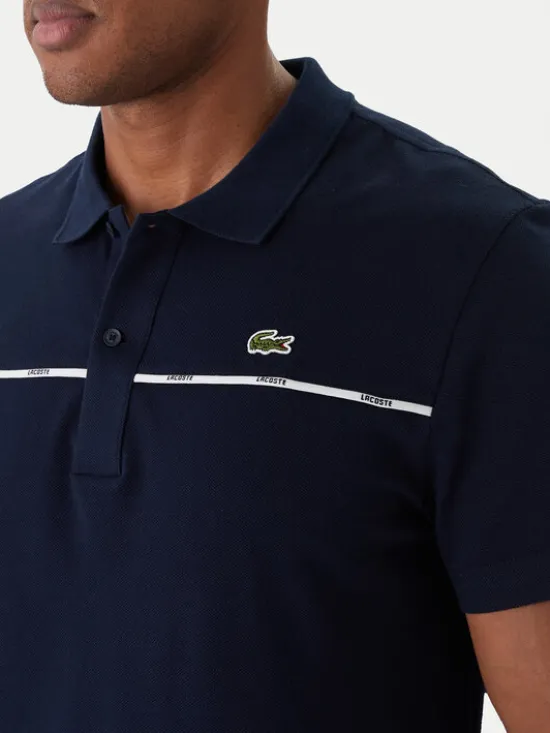 Lacoste Polo PH9863 Granatowy Regular Fit