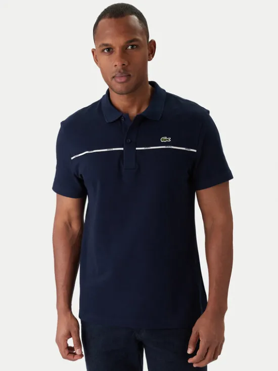Lacoste Polo PH9863 Granatowy Regular Fit