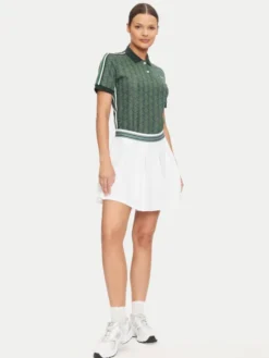 Lacoste Spódnica tenisowa JF0990 Biały Regular Fit