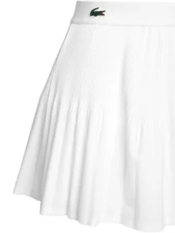 Lacoste Spódnica tenisowa JF9990 Biały Regular Fit