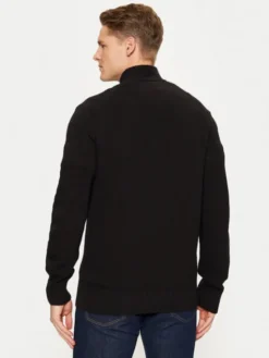 Lacoste Sweter AH3052 Czarny Classic Fit