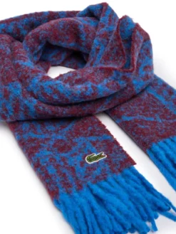Lacoste Szalik RE0804 Niebieski