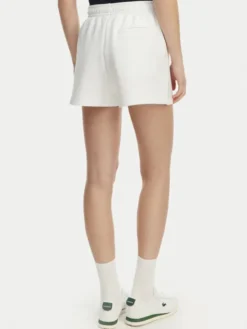 Lacoste Szorty sportowe GF9991 Biały Regular Fit