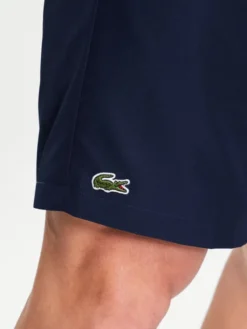 Lacoste Szorty tenisowe GH353T Granatowy Regular Fit