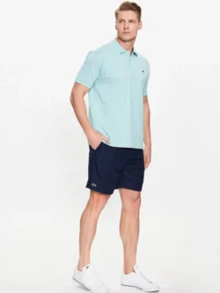 Lacoste Szorty tenisowe GH353T Granatowy Regular Fit