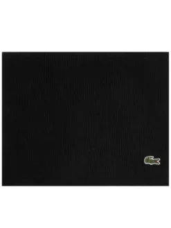 Lacoste Zestaw szalik i czapka RB5385 Czarny