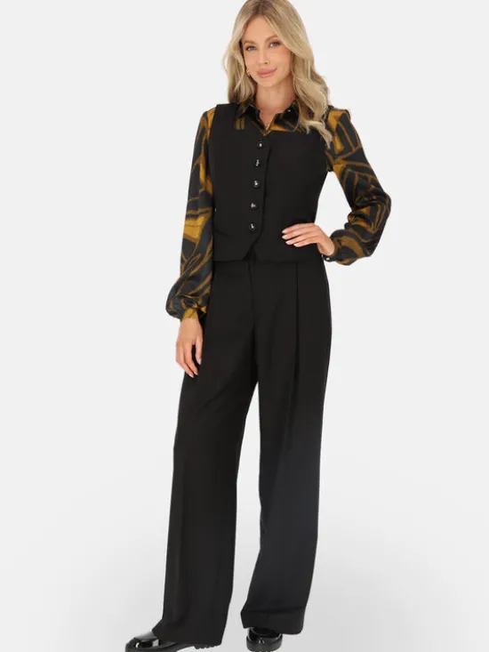 L’AF Kamizelka Prima Czarny Regular Fit