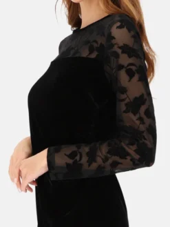 L’AF Sukienka koktajlowa Izabel Czarny Regular Fit