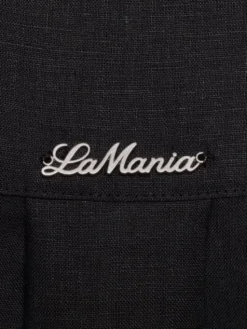 La Mania Koszula NAMI Czarny Basic Fit