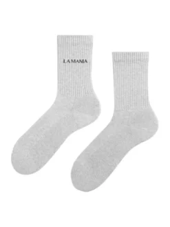 La Mania Skarpety długie SOCKS 15 Biały