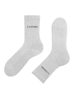 La Mania Skarpety długie SOCKS 15 Biały