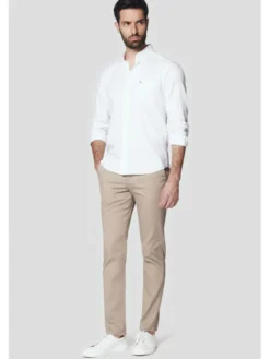 Lancerto Chinosy Maroko SP082124000005 Beżowy Slim Fit