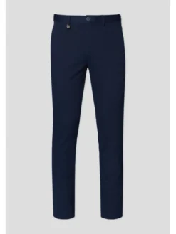 Lancerto Chinosy Mikkeli SP082125000015 Granatowy Regular Fit