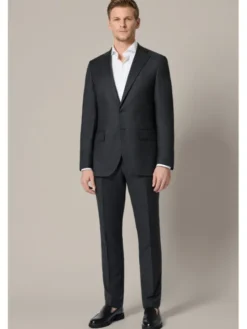 Lancerto Garnitur Albox GA073126000019 Szary Slim Fit