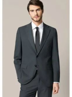 Lancerto Garnitur Apricale GA073225000003 Szary Slim Fit