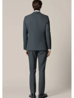 Lancerto Garnitur Apricale GA073225000003 Szary Slim Fit