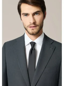 Lancerto Garnitur Apricale GA073225000003 Szary Slim Fit